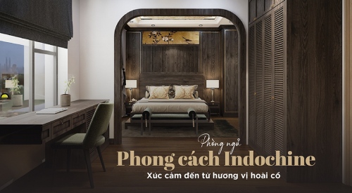 30+ Mẫu phòng ngủ phong cách Indochine - Đông Dương đẹp nhất 2024
