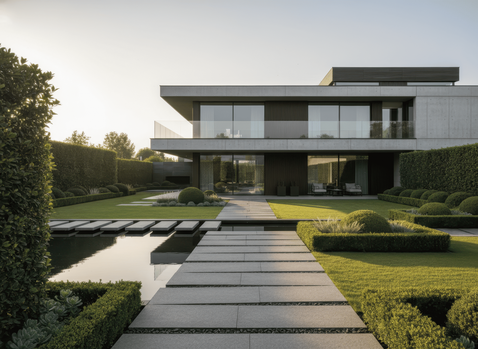 20+ BST Sân vườn biệt thự phong cách hiện đại đẹp, ấn tượng 2026