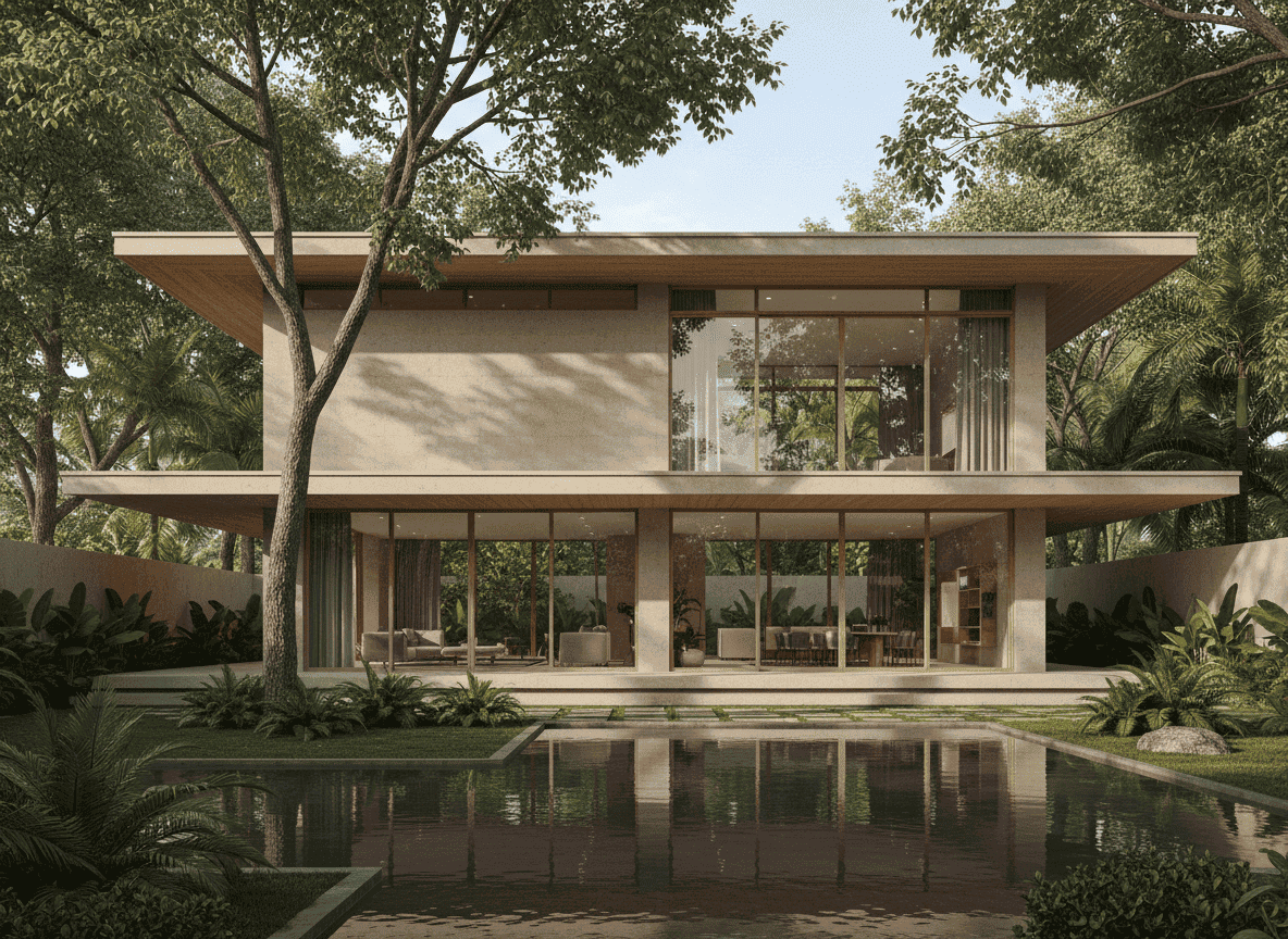 20+ BST Sân vườn biệt thự phong cách hiện đại đẹp, ấn tượng 2026