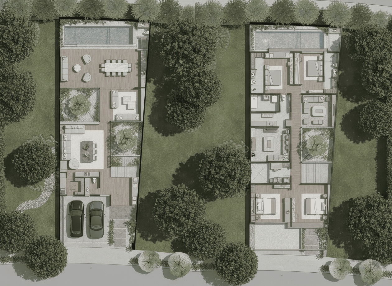 19+ Mẫu bản vẽ nhà 2 tầng mái Nhật đẹp, hiện đại, miễn phí