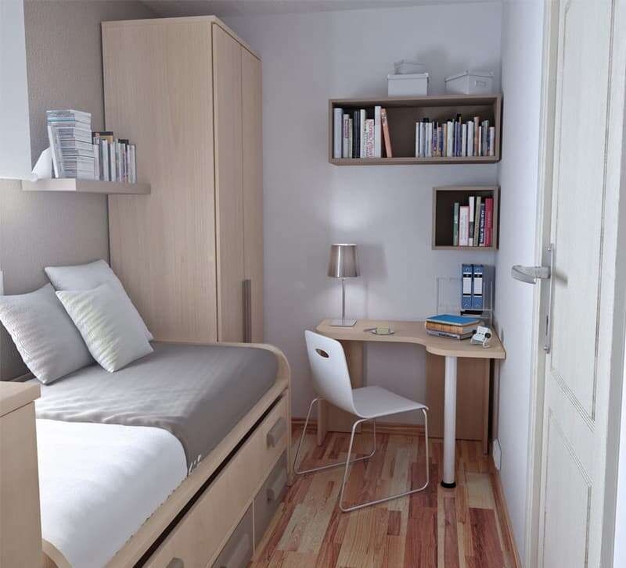 20+] Cách thiết kế phòng ngủ nhỏ 3m2-4m2-5m2 đẹp, ăn gian diện tích