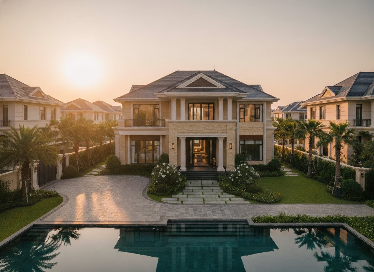 biệt thự nhà vườn đẹp