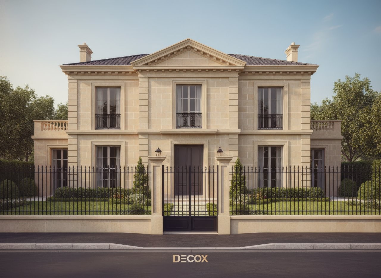 biệt thự 2 tầng cổ điển