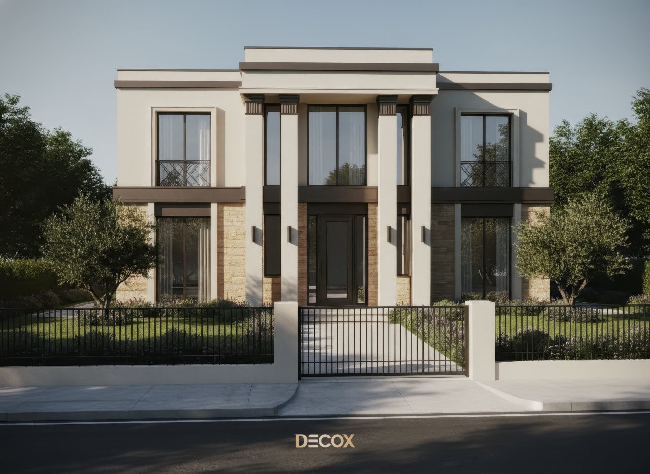 mẫu nhà vườn biệt thự đơn giản