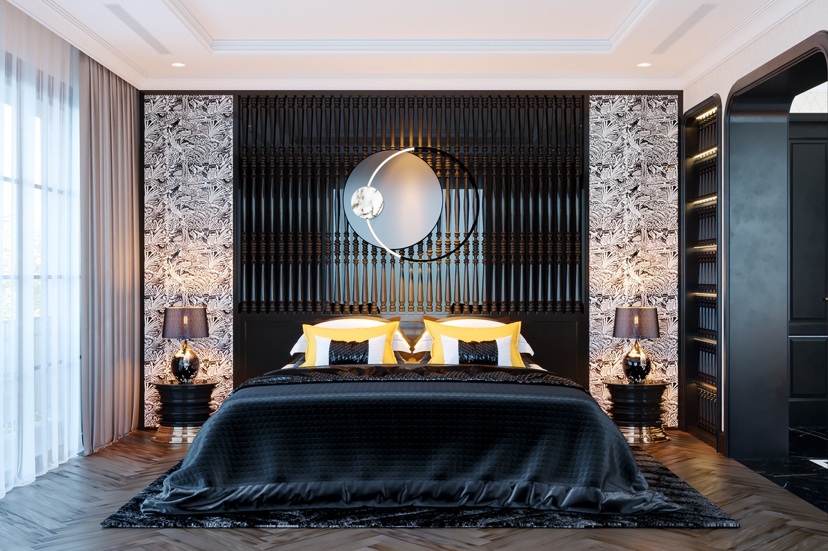 30+ Mẫu phòng ngủ phong cách Indochine - Đông Dương đẹp nhất 2022