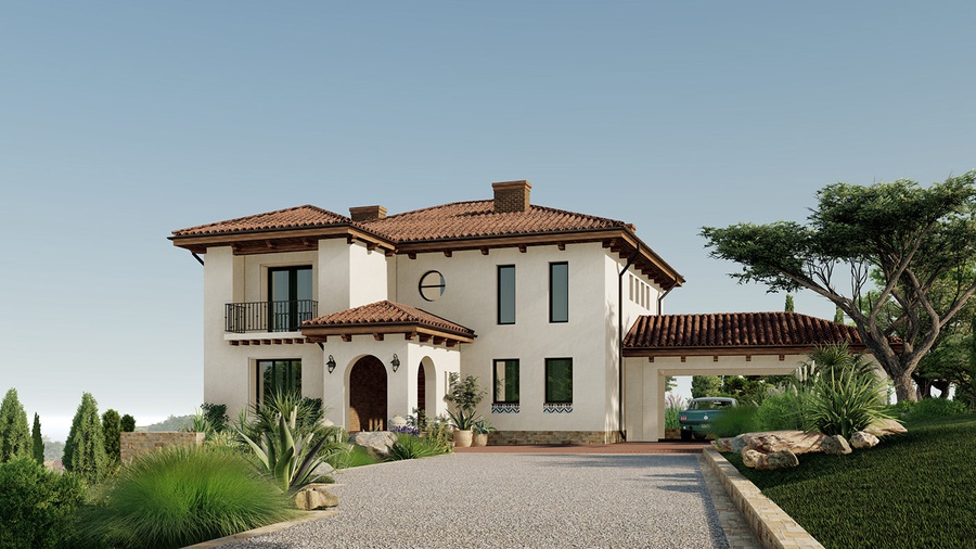 TOP 5 Mẫu Biệt thự phong cách Địa Trung Hải có thiết kế đẹp đến nao lòng