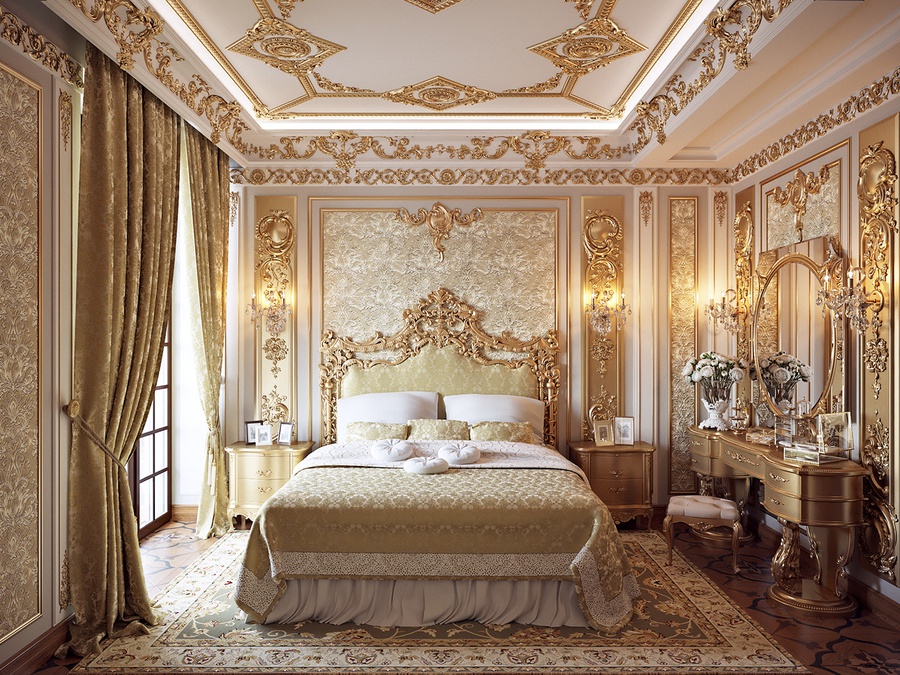Giường ngủ đẹp nhất phong cách cổ điển