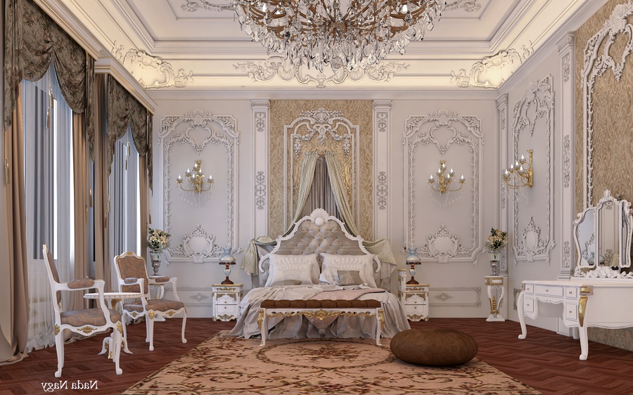 13 kiểu phòng ngủ cổ điển pháp đẹp lộng lẫy theo kiểu quý tộc  Nội thất  Sơn Hà