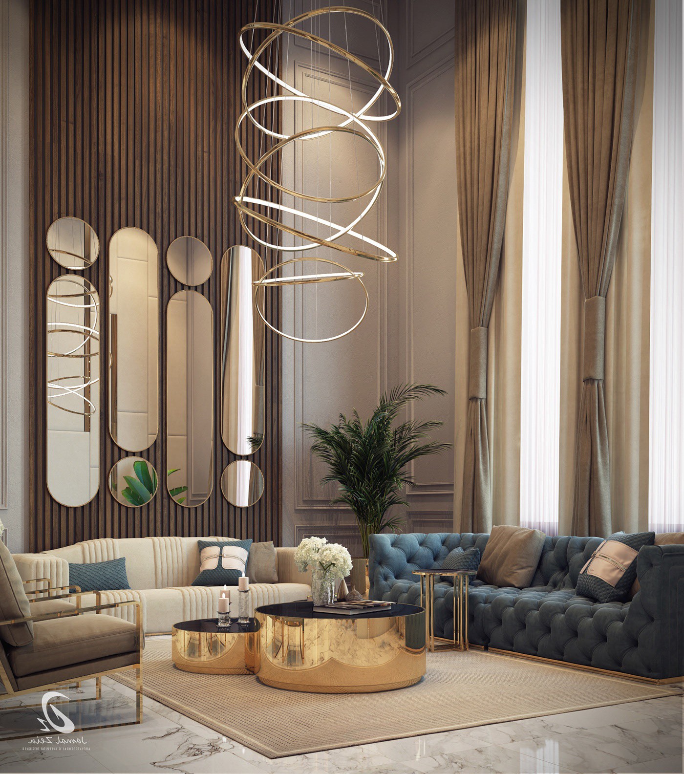 30+ mẫu đèn trang trí phòng khách đẹp lung linh được ưa chuộng 2021
