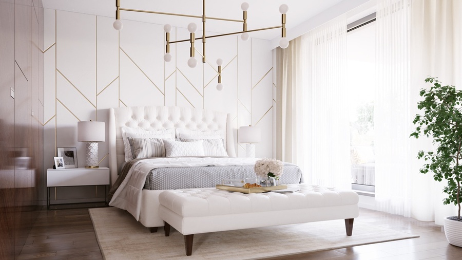 20+ Mẫu thiết kế phòng ngủ phong cách châu Âu sang trọng và đẳng cấp