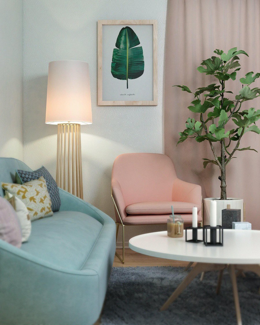 Top 50 mẫu decor phòng khách nhỏ Vintage đẹp nhất