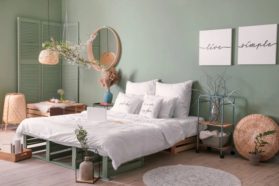 12 Ý tưởng thiết kế và trang trí phòng ngủ phong cách Hàn Quốc đẹp, xinh xắn và thơ mộng