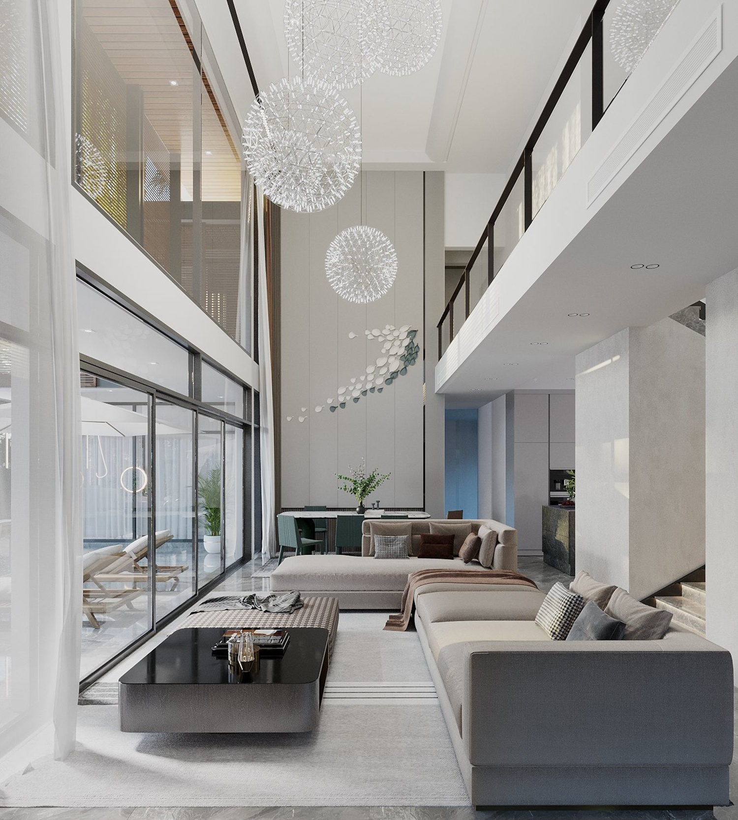 30+ Mẫu thiết kế nội thất phòng khách biệt thự đẹp, sang trọng và đẳng cấp 2022