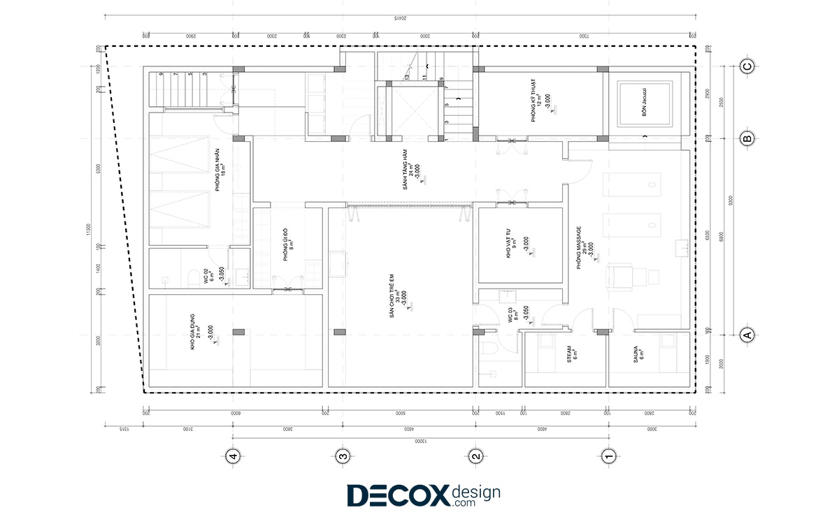 Thiết Kế Nội Thất Biệt Thự 1000M2 De20026Tc | Decox Design