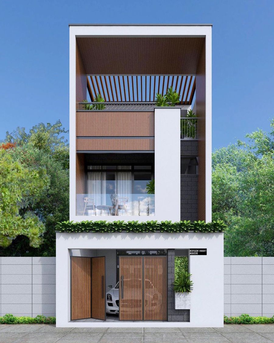 80+ mẫu thiết kế nhà phố đẹp, hiện đại từ 1 đến 4 tầng năm 2020