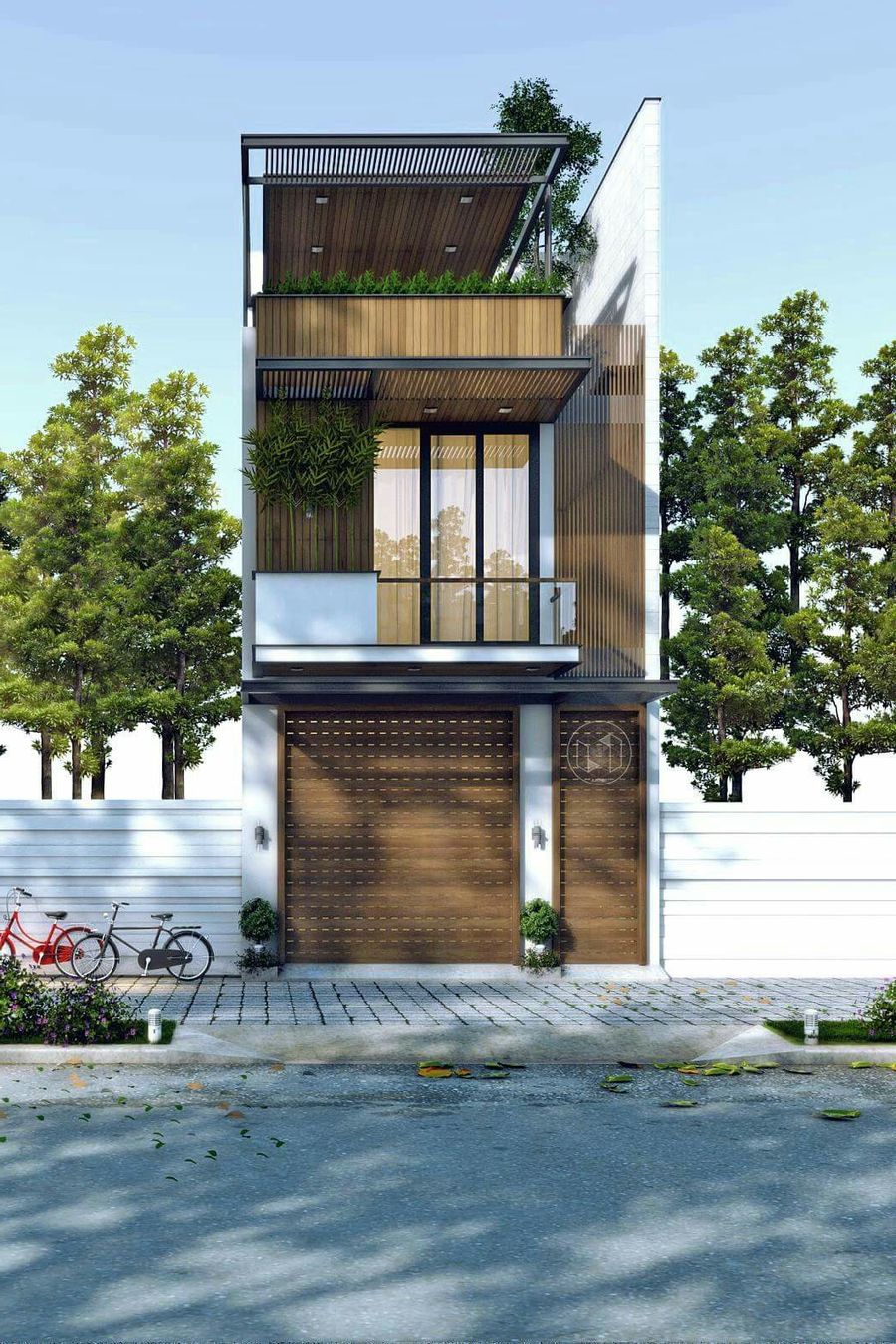 80+ mẫu thiết kế nhà phố đẹp, hiện đại từ 1 đến 4 tầng năm 2020