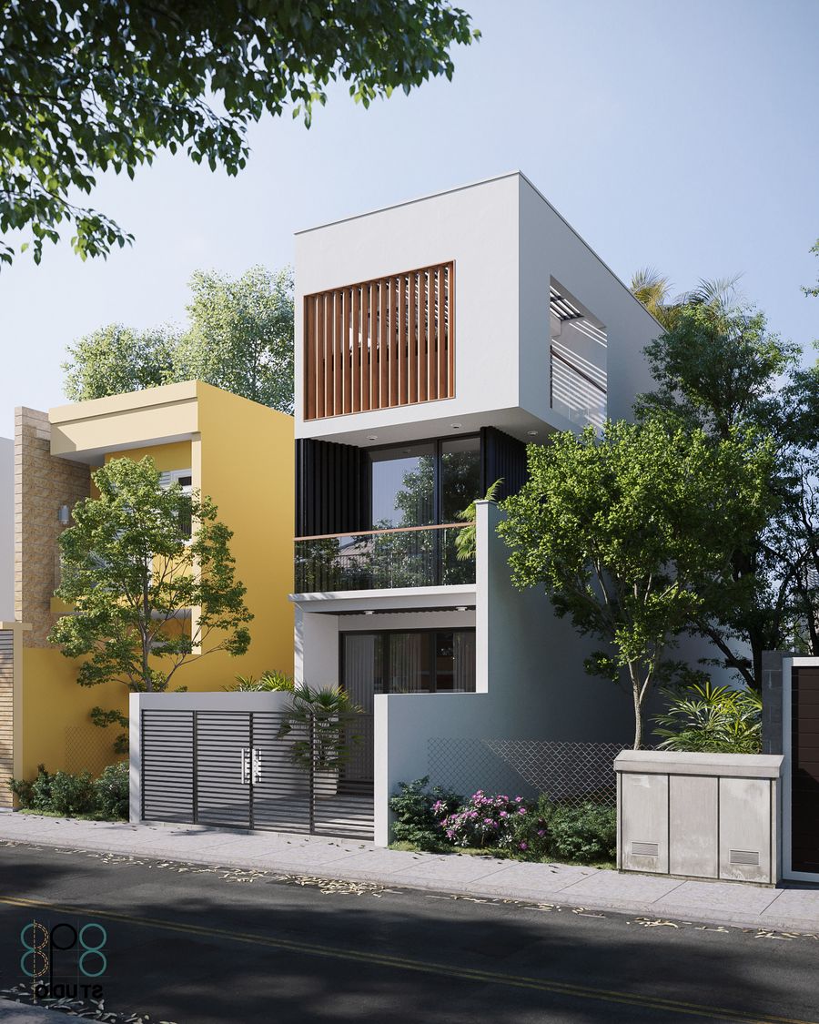 80+ mẫu thiết kế nhà phố đẹp, hiện đại từ 1 đến 4 tầng năm 2020