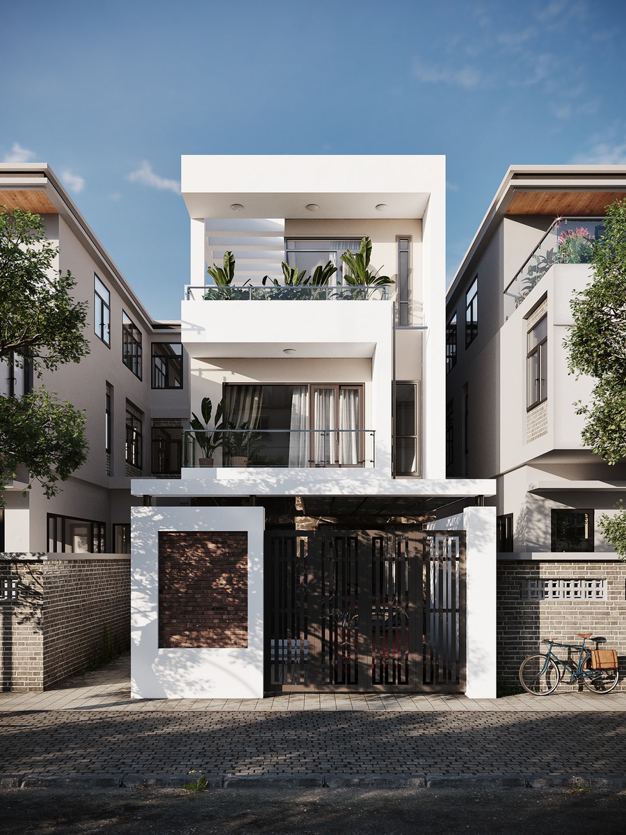 Tuyển tập 30+ mẫu nhà phố đẹp, hiện đại 2021 - Kinh nghiệm khi xây dựng nhà phố