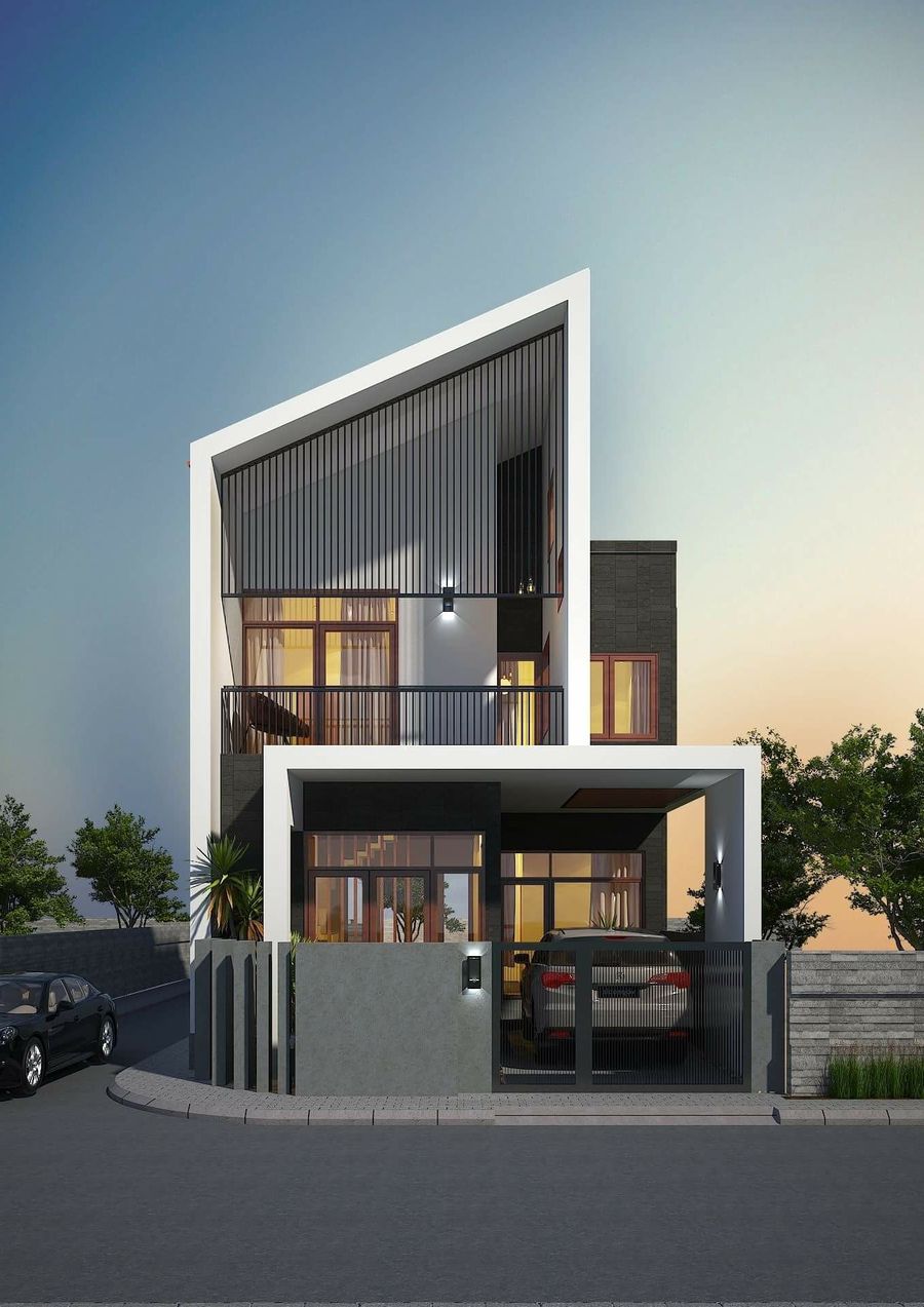 80+ mẫu thiết kế nhà phố đẹp, hiện đại từ 1 đến 4 tầng năm 2020