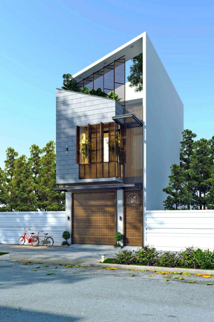 80+ mẫu thiết kế nhà phố đẹp, hiện đại từ 1 đến 4 tầng năm 2020