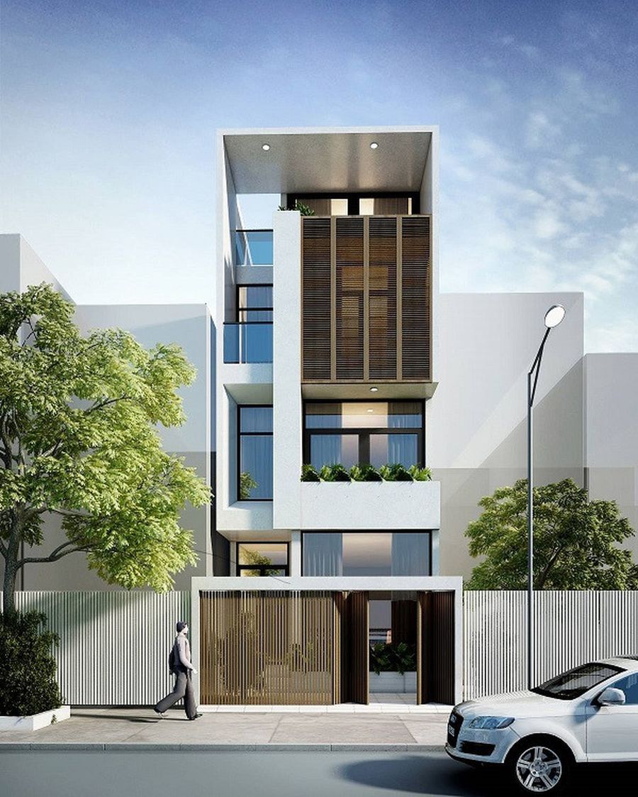 80+ mẫu thiết kế nhà phố đẹp, hiện đại từ 1 đến 4 tầng năm 2020