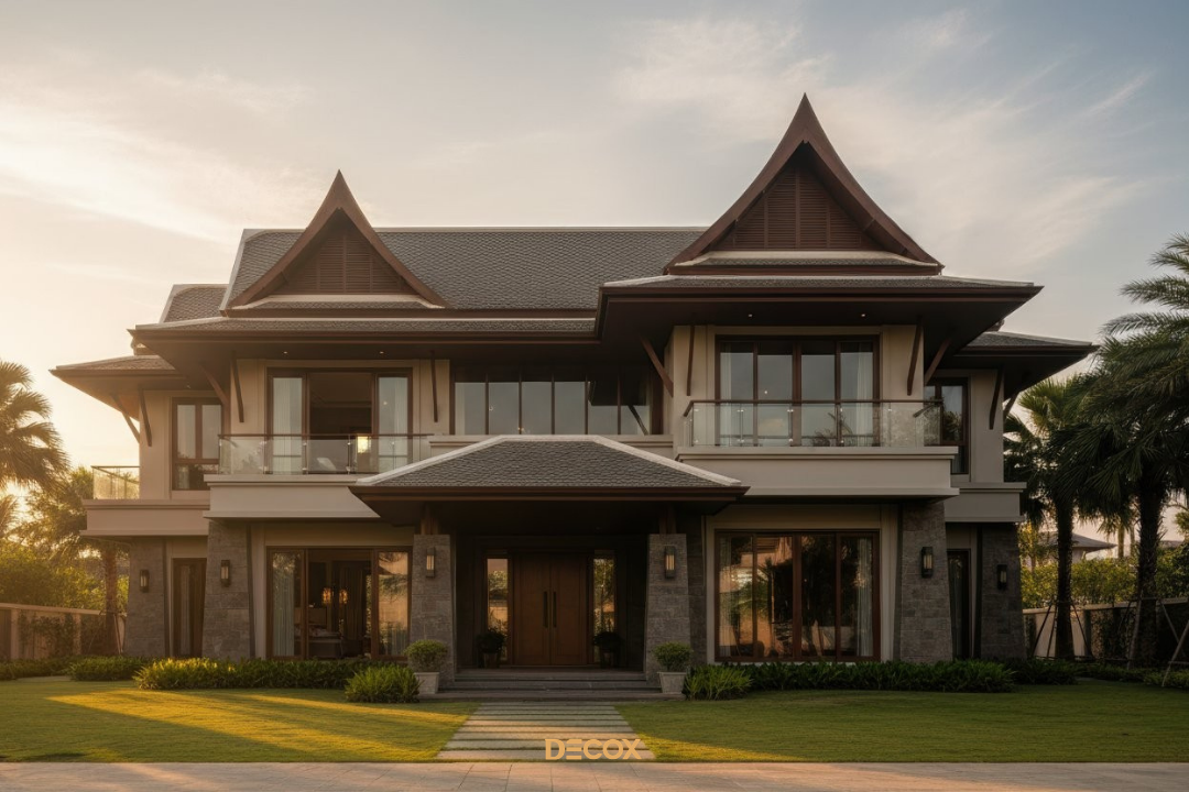 mẫu nhà ống 2 tầng mới nhất