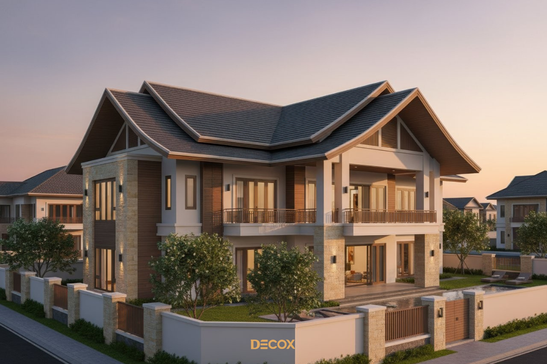 mặt tiền 5m mẫu nhà ống 2 tầng đẹp nhất