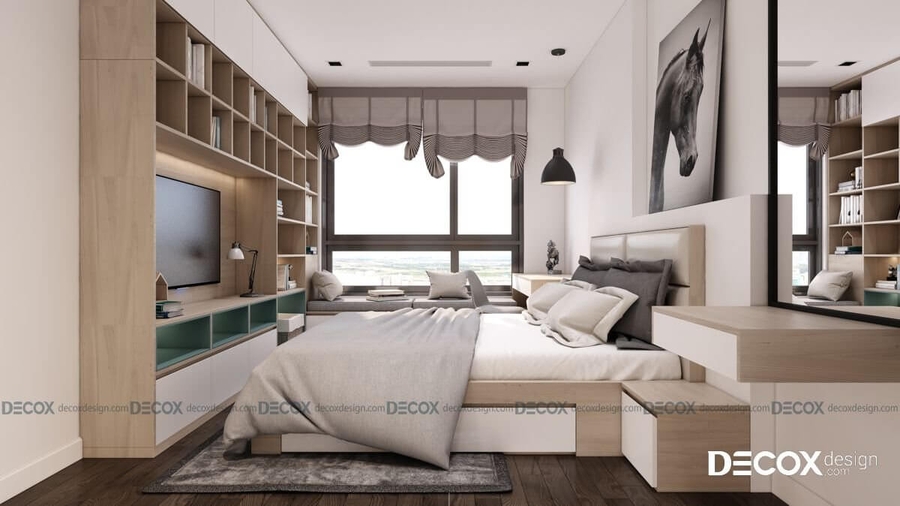 100+ mẫu thiết kế nội thất phòng ngủ đẹp nhất 2019