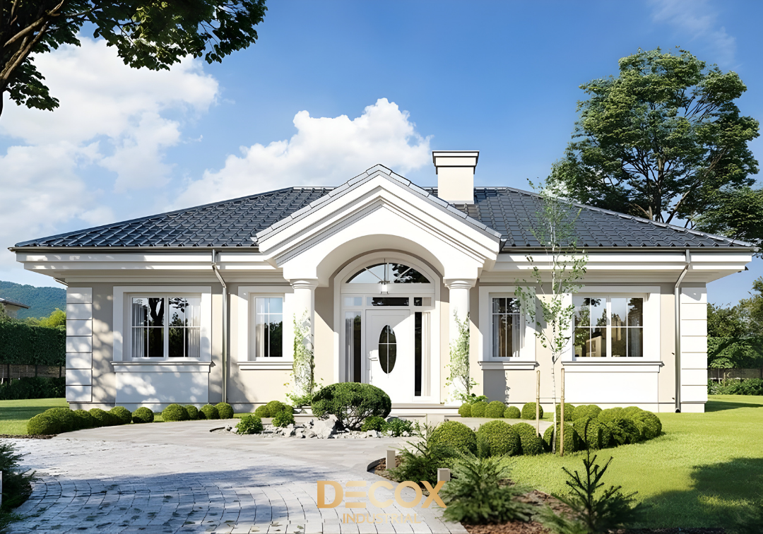 Top 101+ mẫu nhà mái Nhật 1 tầng đẹp hiện đại, ưa chuộng nhất 2025