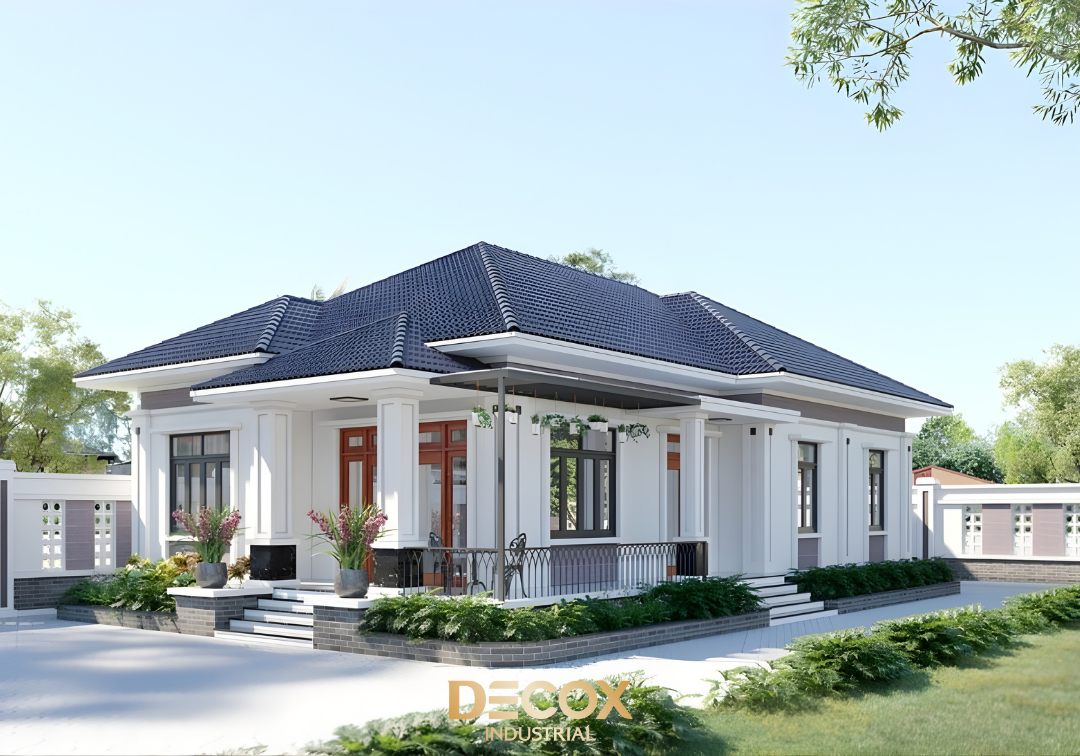 Top 101+ mẫu nhà mái Nhật 1 tầng đẹp hiện đại, ưa chuộng nhất 2025