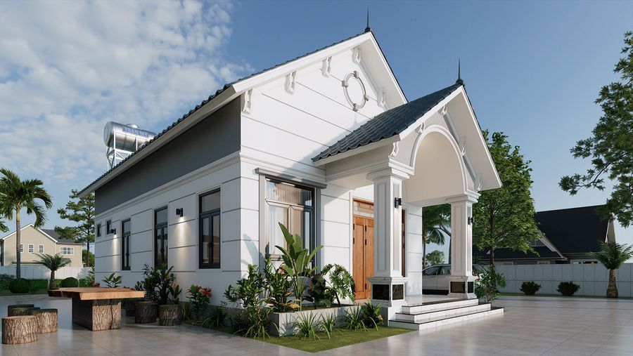 [TOP 30] Mẫu nhà mái Thái đẹp với thiết kế hiện đại, sang trọng 2023