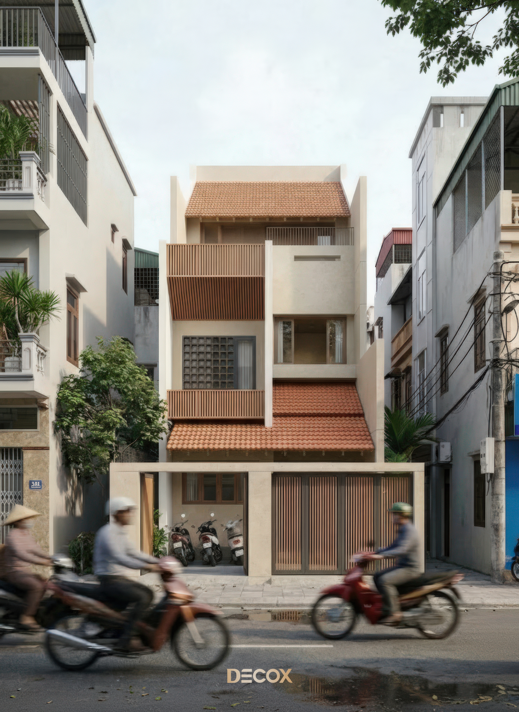 mẫu nhà ống 3 tầng đẹp nhất hiện nay