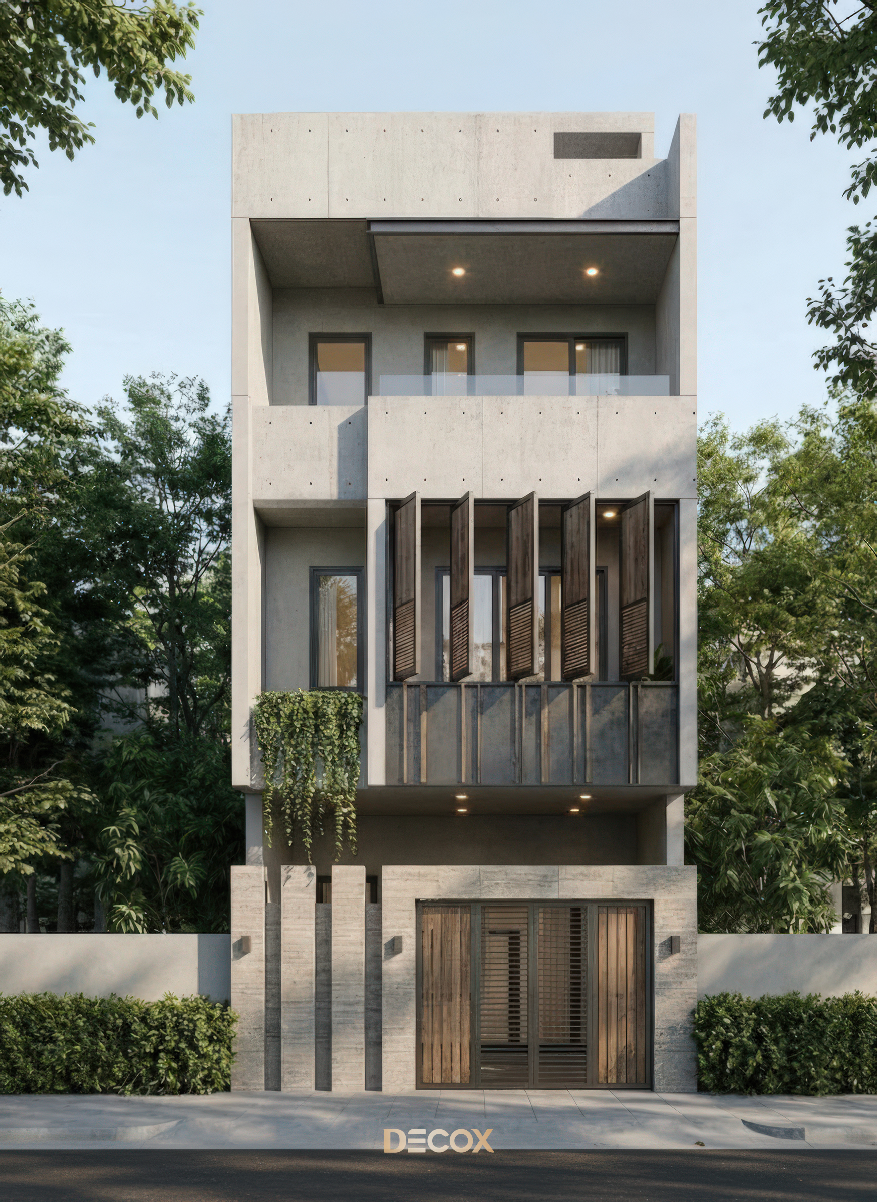 mẫu nhà ống 3 tầng mặt tiền 5m