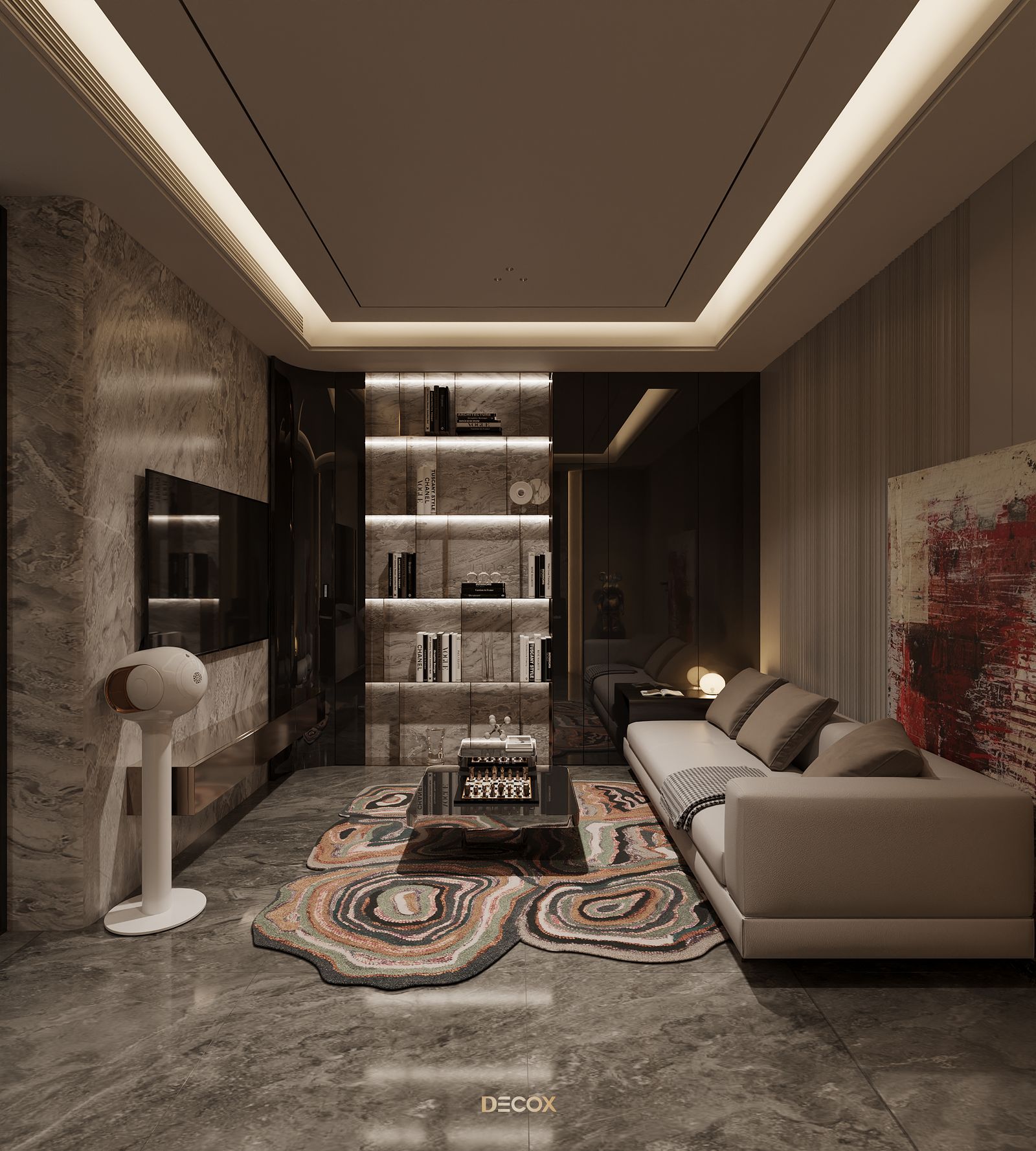 80+ mẫu trần thạch cao phòng khách hiện đại, đơn giản mà đẹp 2023