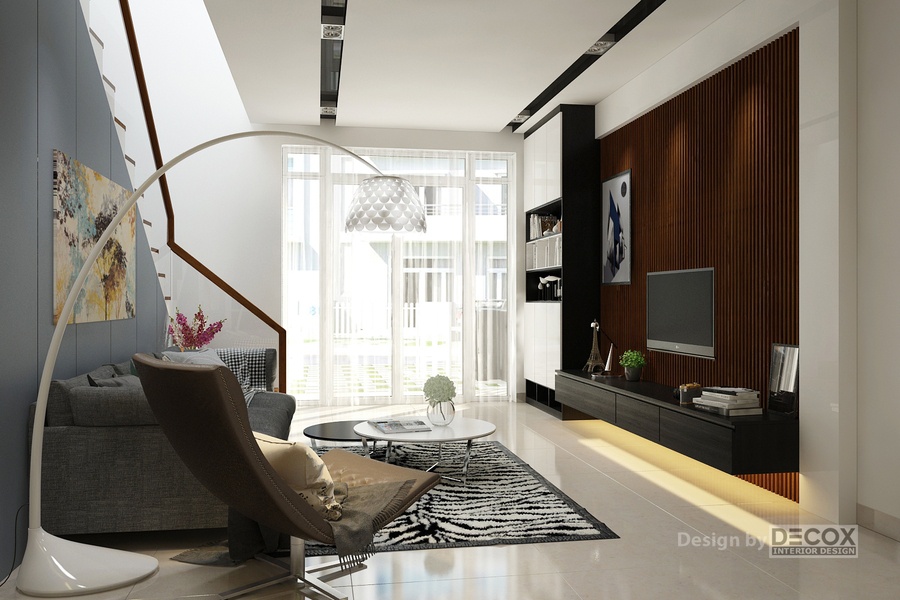 Thiết kế nội thất căn hộ Vinhomes Central Park 140m2 ntcc170024