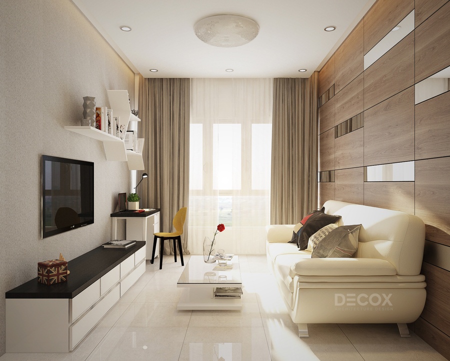 Thiết kế nội thất căn hộ Vinhomes Central Park 140m2 ntcc170024