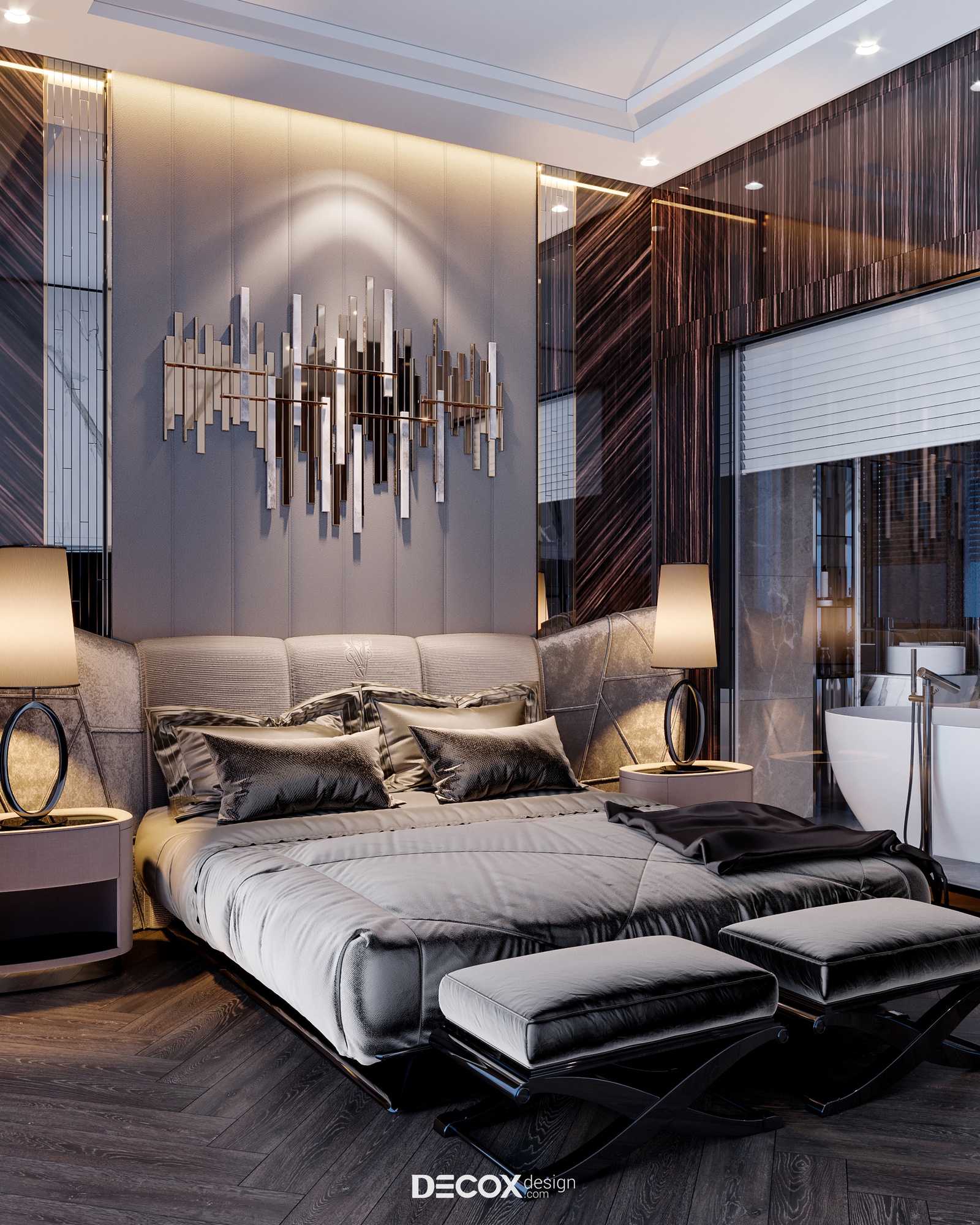 20 Mẫu thiết kế phòng ngủ biệt thự đẹp sang trọng và ấn tượng nhất   danhgiahanoi