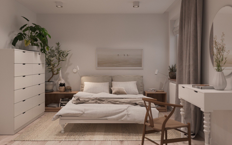 13 giải pháp khắc phục những hạn chế của phòng ngủ không có cửa sổ
