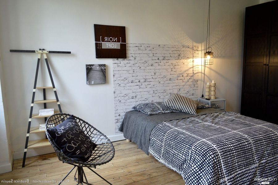 Mẫu phòng ngủ hiện đại đơn giản tông màu trẻ trung 