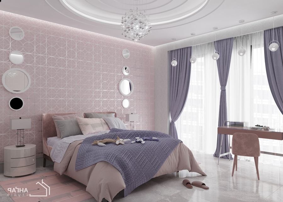 5 Cách trang trí phòng ngủ cho bé gái đẹp dịu dàng với gam màu hồng