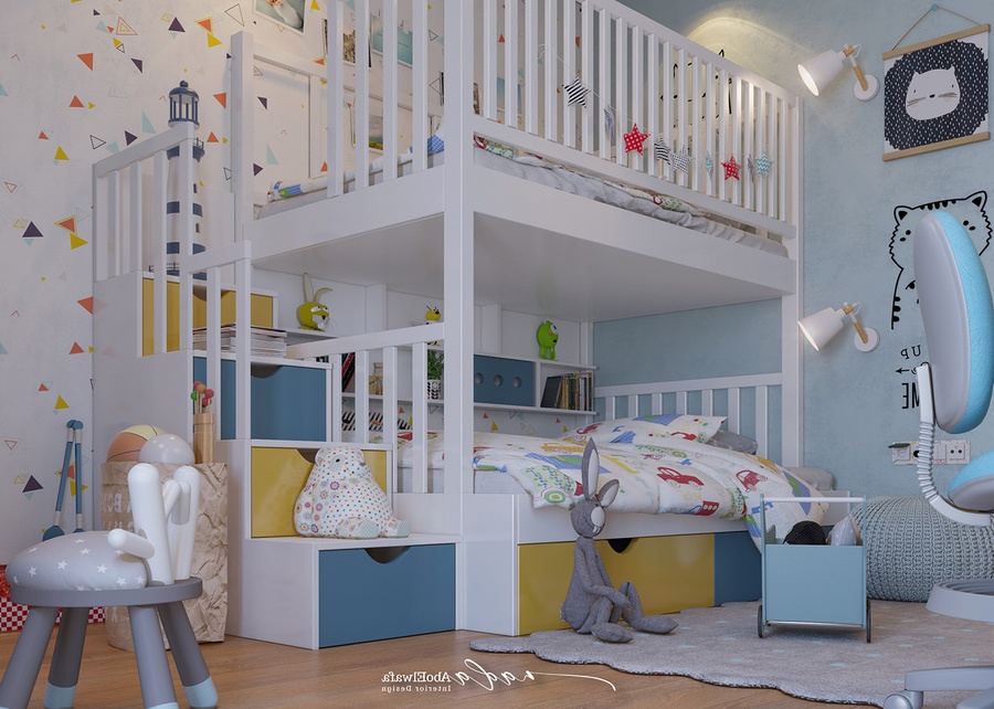 60+ mẫu thiết kế phòng ngủ bé trai theo độ tuổi đẹp, hiện đại
