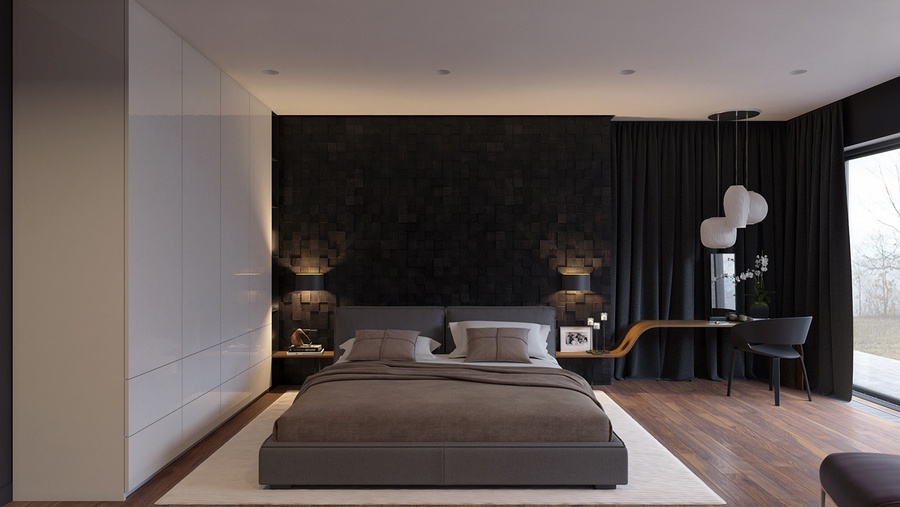 Khi màu xám trong thiết kế nội thất phòng ngủ không còn là sự u ám  Feel  Decor