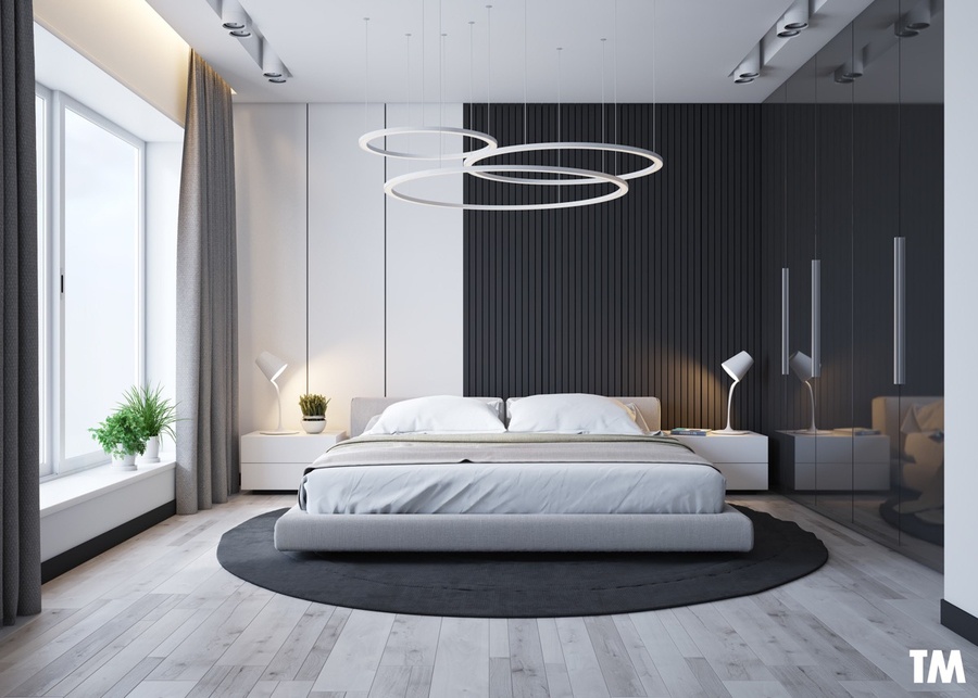 27 mẫu phòng ngủ màu đen đẹp hiện đại cho nam và nữ