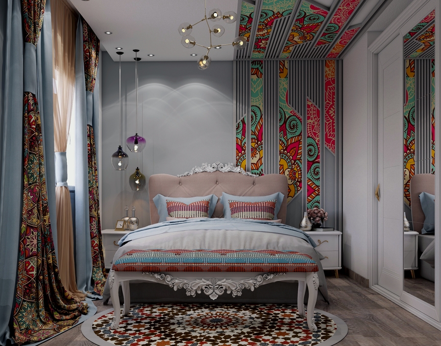 10+ mẫu thiết kế phòng ngủ phong cách Bohemian chinh phục mọi ánh nhìn