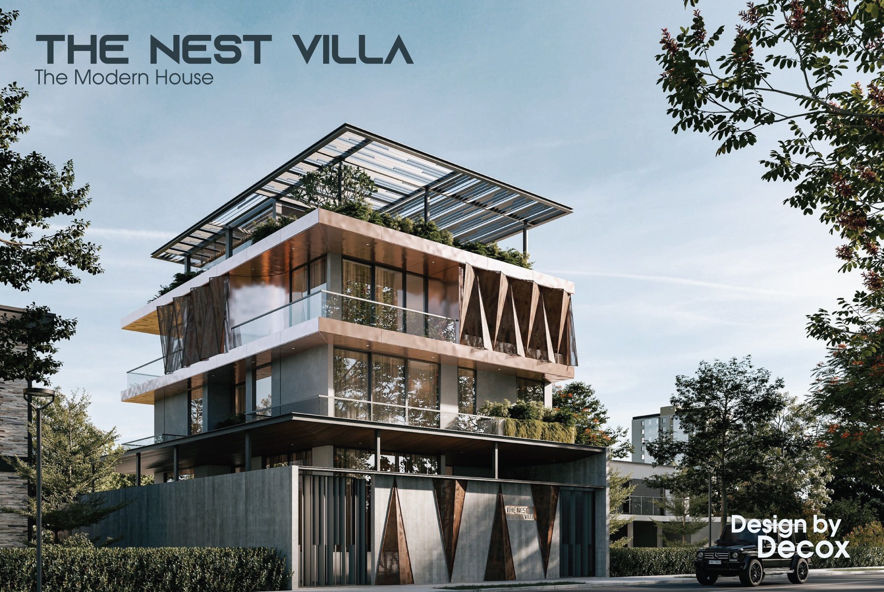 Kiến trúc biệt thự The Nest Villa