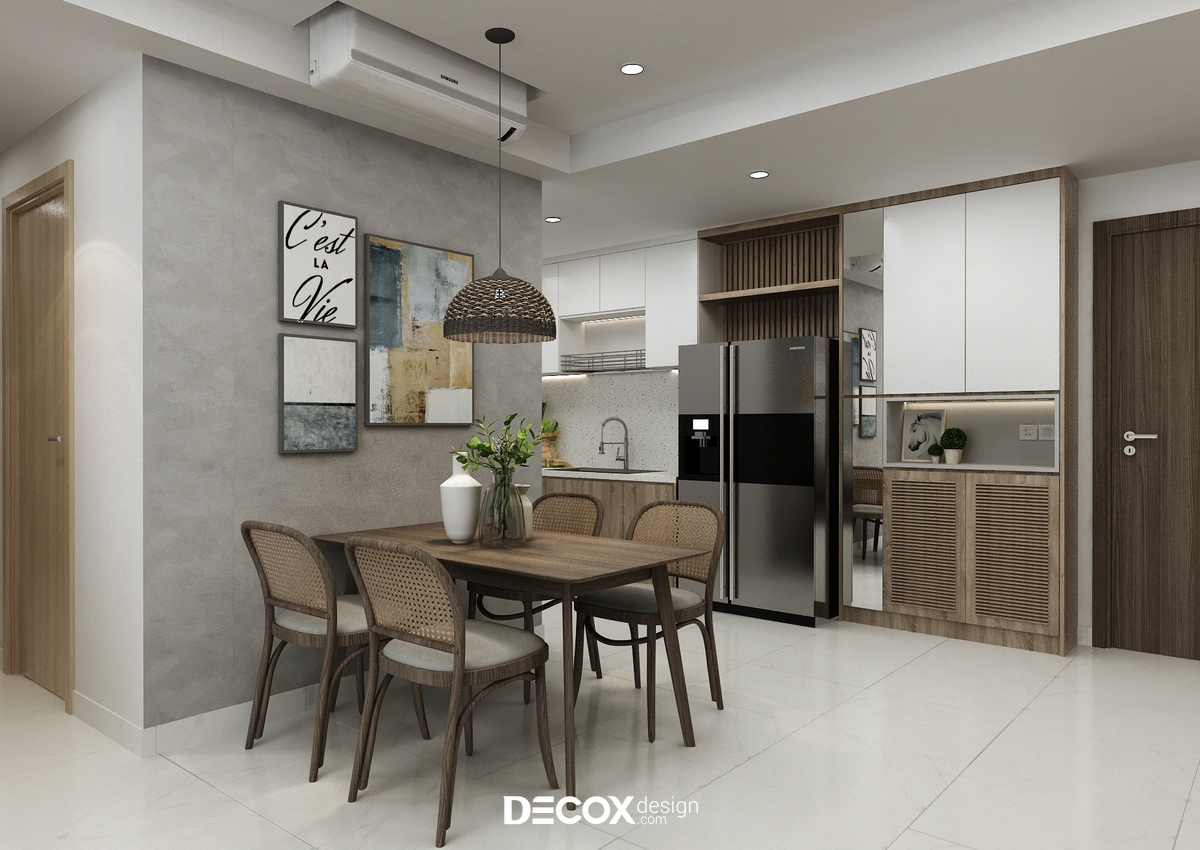 Thiết kế nội thất căn hộ Celadon City 120m2 de200013 