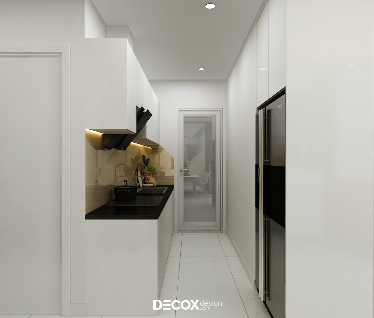 Thiết kế nội thất căn hộ Moonlight 64m2 de20031