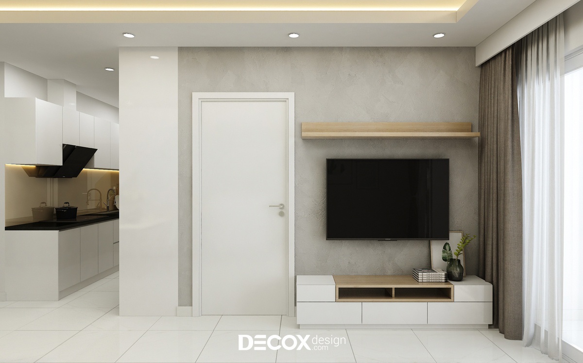 Thiết kế nội thất căn hộ Moonlight 64m2 de20031