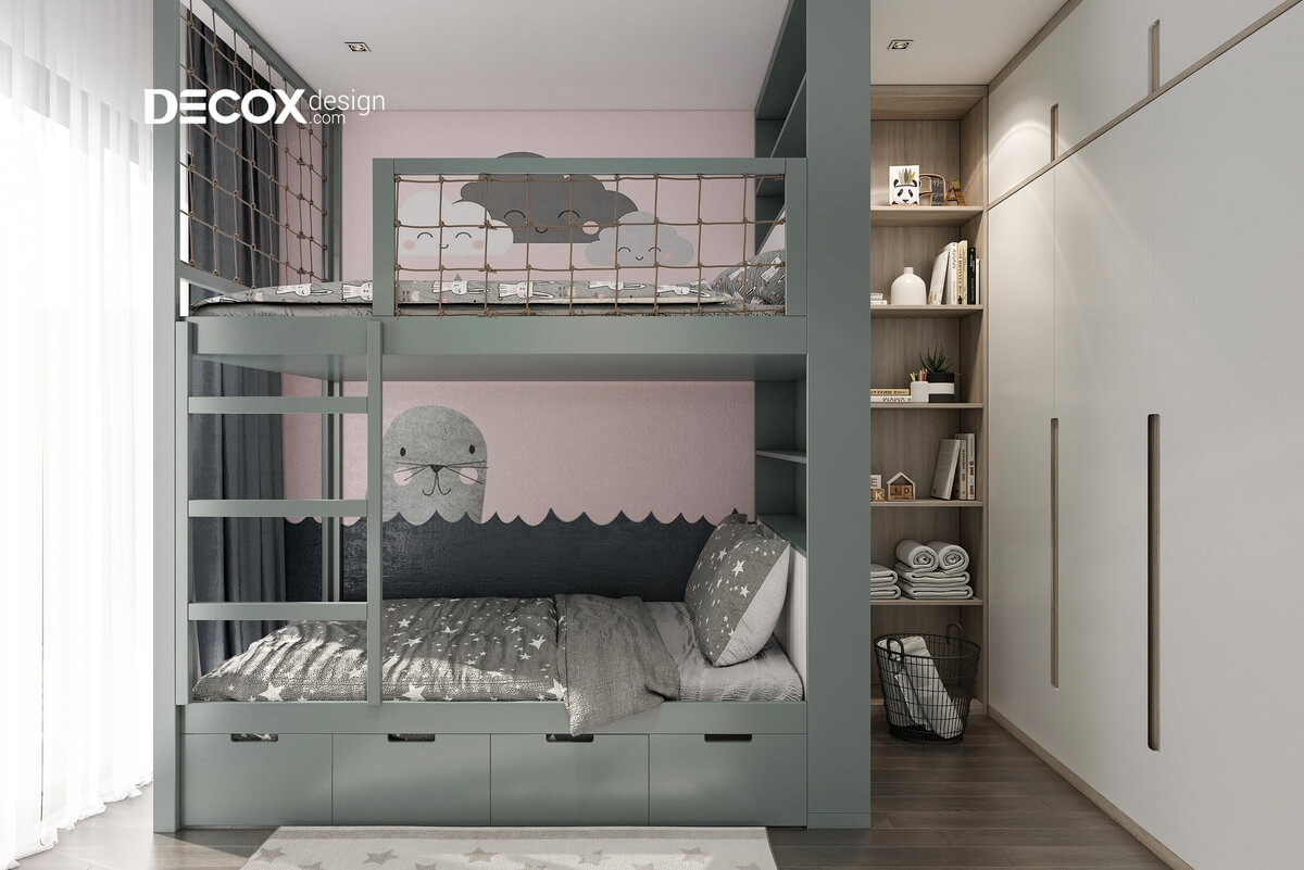 20+ mẫu giường tầng cho trẻ em đẹp, tiện lợi nhất năm 2019