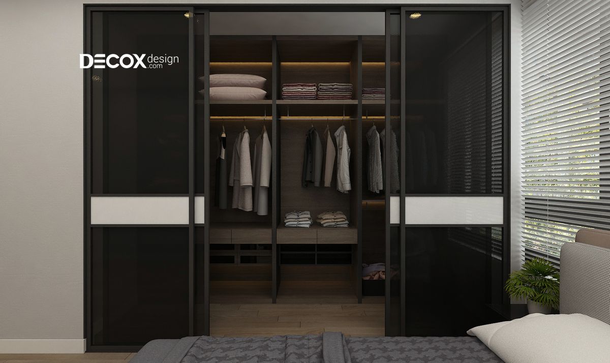 Tủ Âm Tường Phòng Ngủ Đẹp | Decox Design